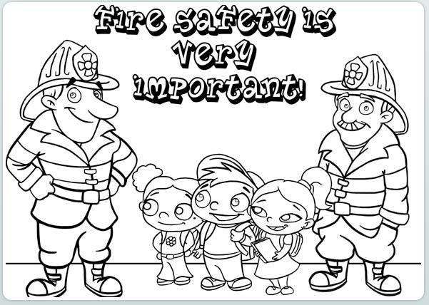 i safe coloring pages - photo #50